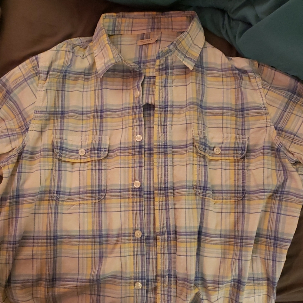 Sonoma Life-Style Large Button-up Dress Shirt